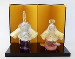 ガラスのお雛様～春の宴】時澤真美さんのお雛様: Glass Gallery